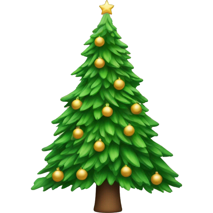 Christmas tree emoji