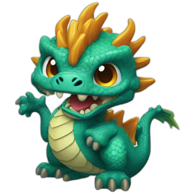 elemental dragon  emoji