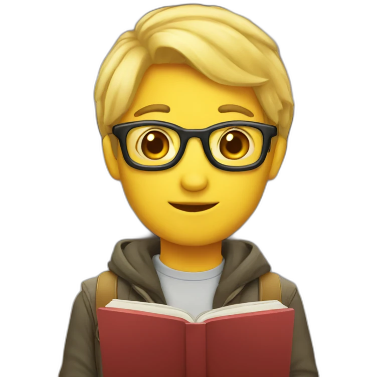 bookworm emoji