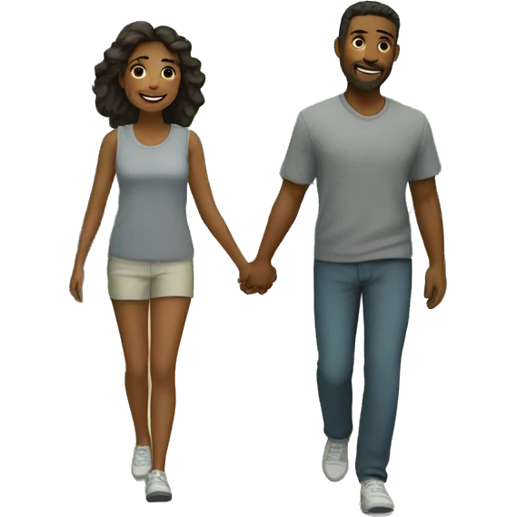 A couple Take a walk emoji