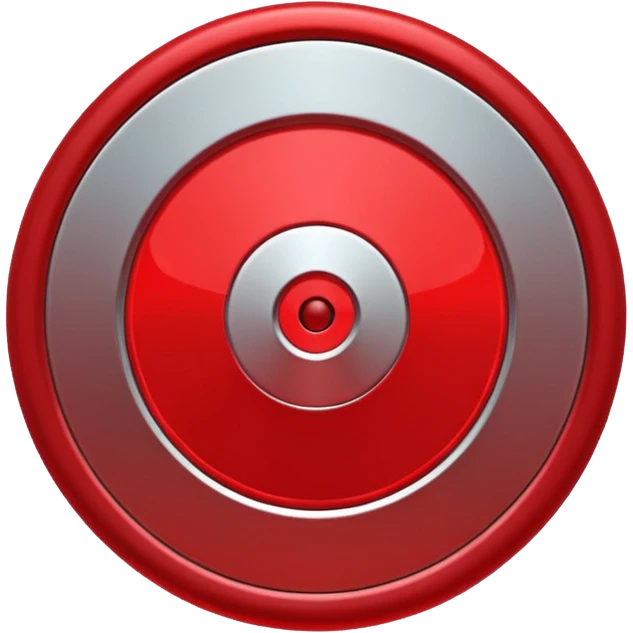 Moving target with blinking light emoji