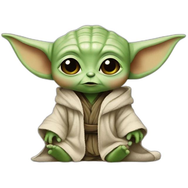 Bébé yoda emoji