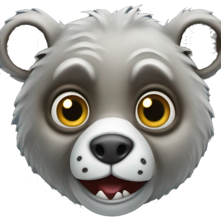 Scary drop bear emoji