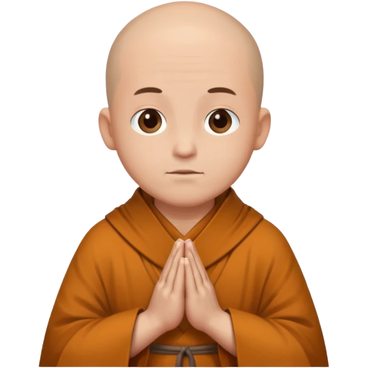 Monk priest prayer  emoji