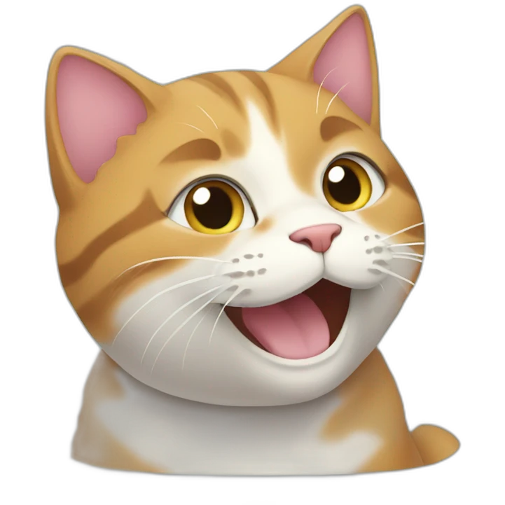 Cat thanking emoji