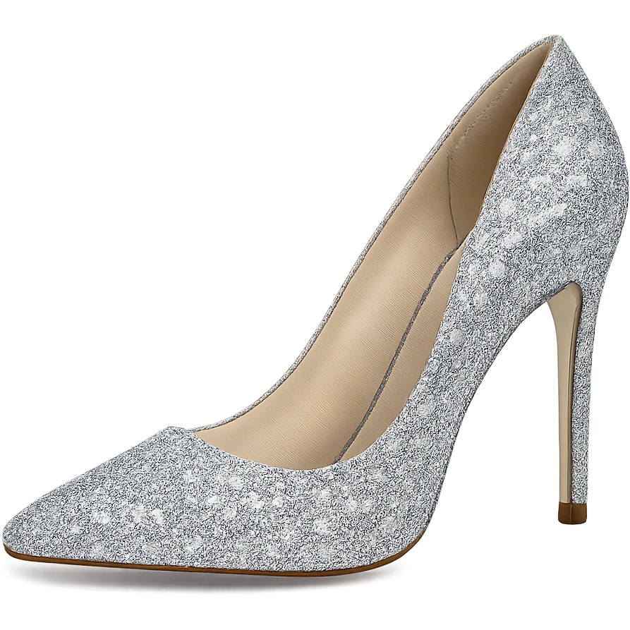 sparkly high heel shoe emoji