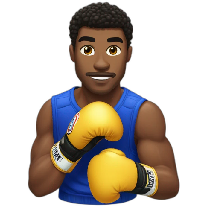 Cédric doumbe boxe emoji