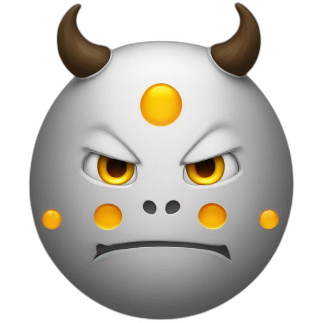 Démon à 9 ceux emoji