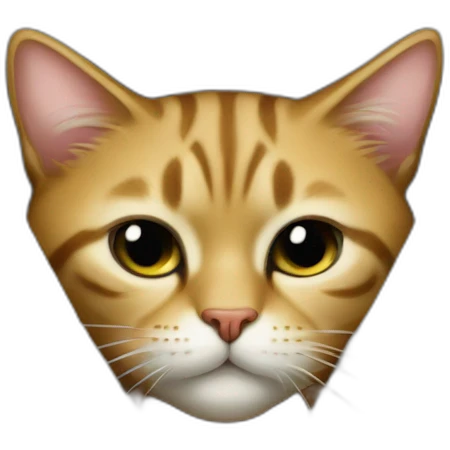 sexy cat showing inside of trench suit pockets emoji