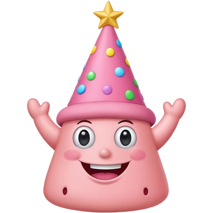 Patrick star birthday emoji emoji