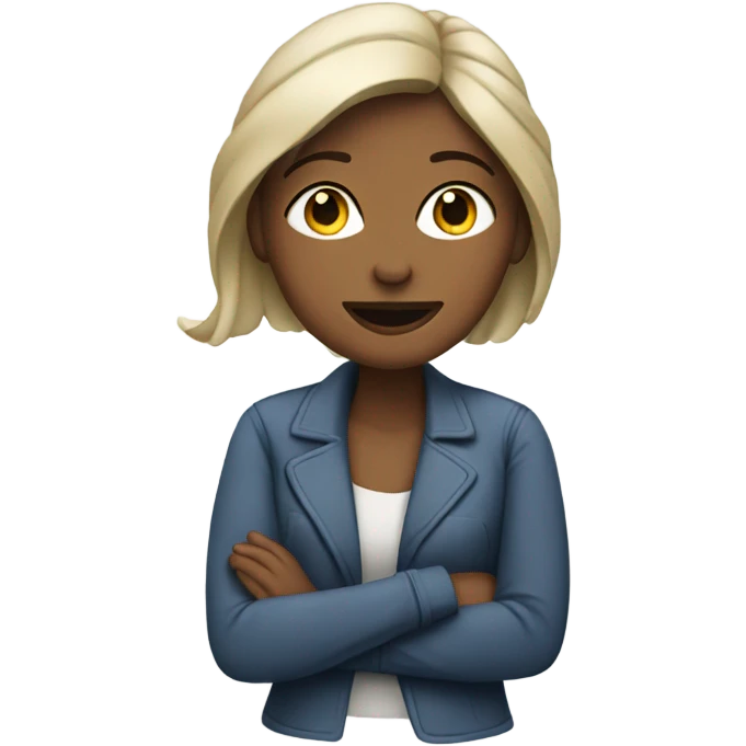 women with peace sign  emoji
