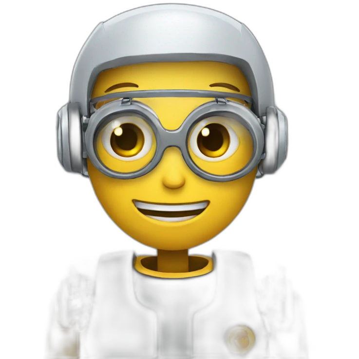 robot as a teacher emoji