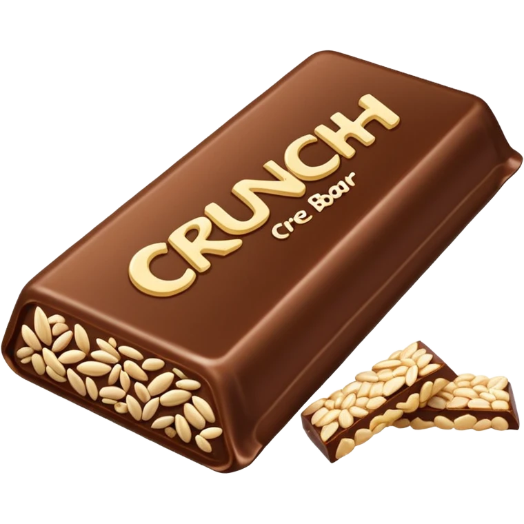 Nestle crunch bar emoji emoji