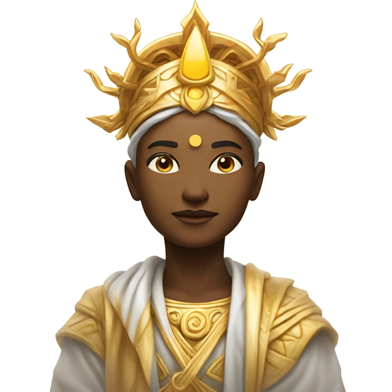 Realistic God emoji