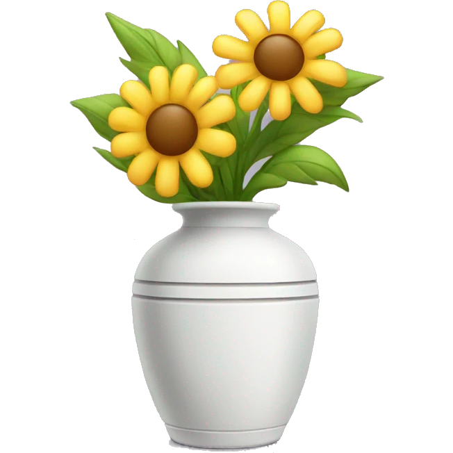 Air conditioning in the form of a vase emoji