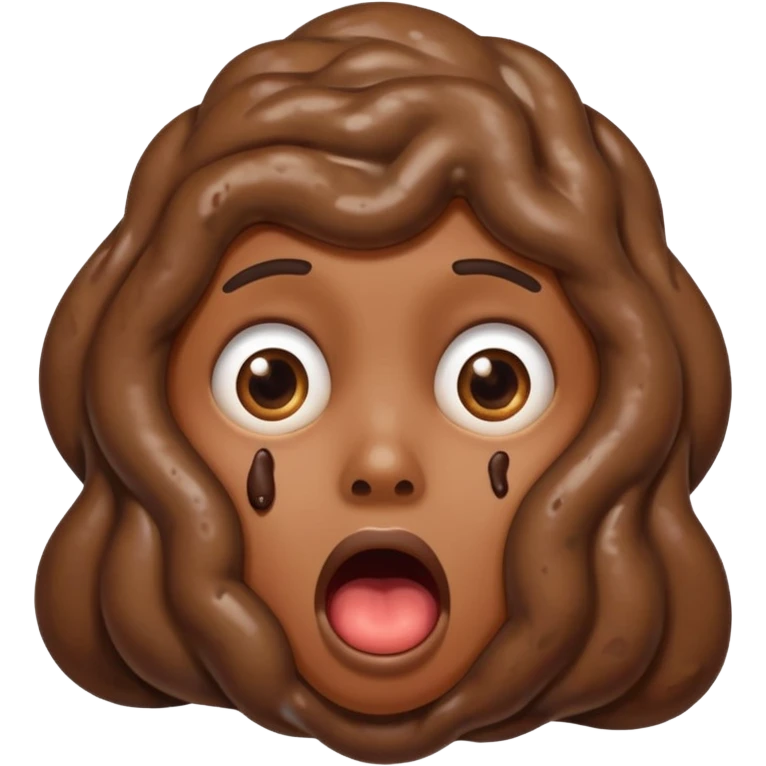 💩+😱 emoji