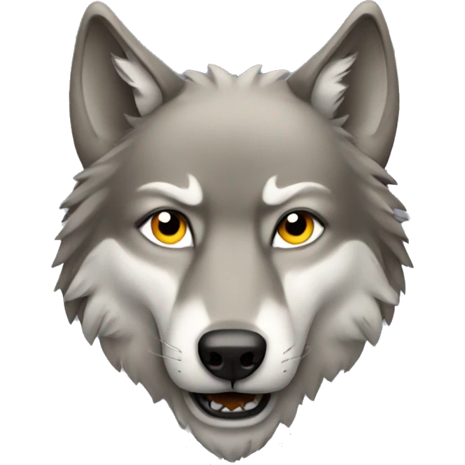 Wolf emoji