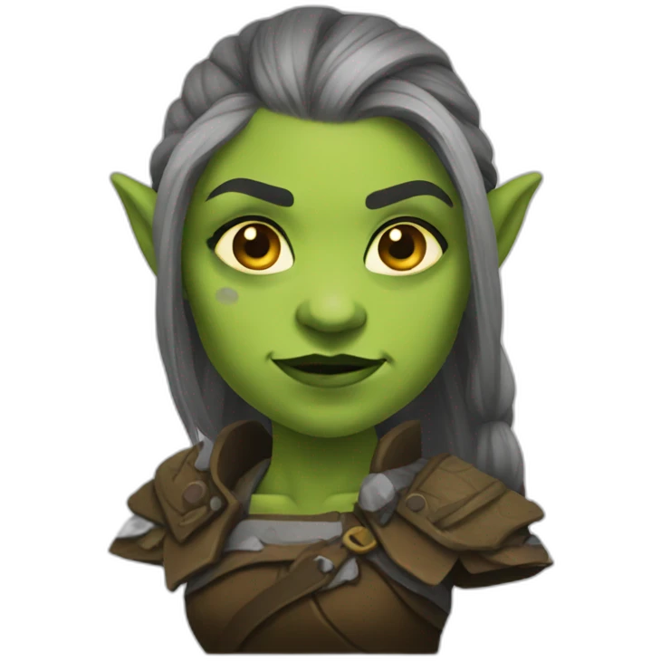 female orc emoji