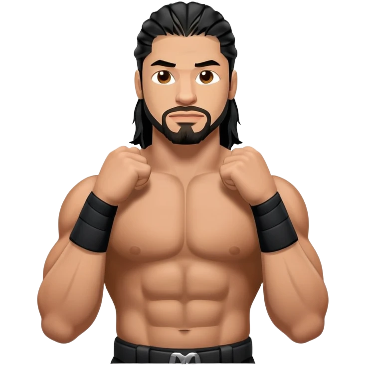 Roman Reigns WWE wrestler emoji