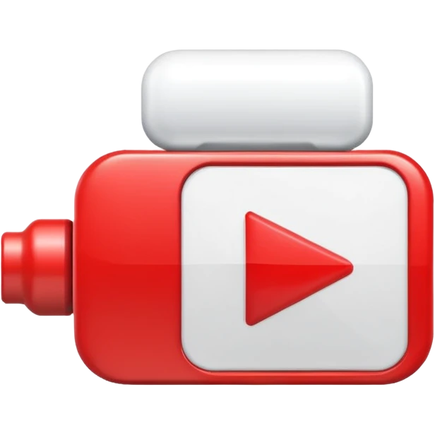 Red YouTube subscribe button with bell icon emoji