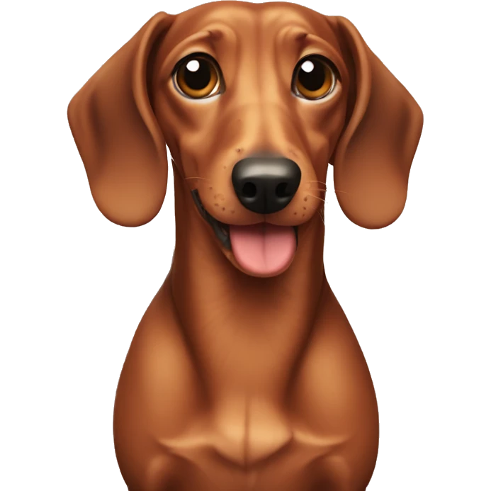 Dachshund  emoji