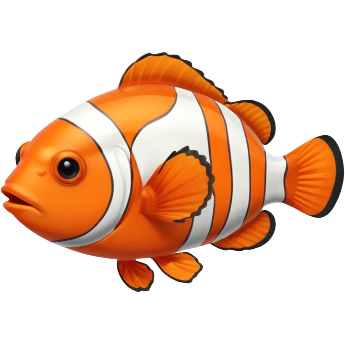 Clown fish in the aquarium emoji
