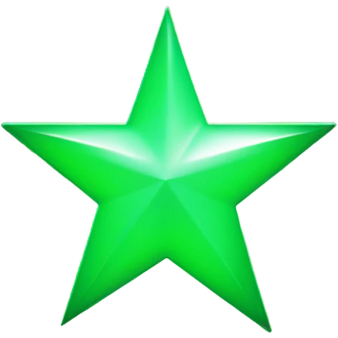 A green star emoji
