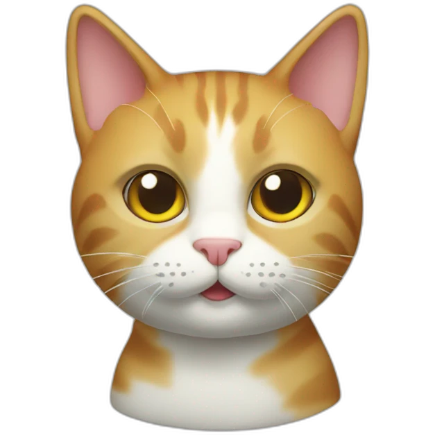 Cat glass emoji