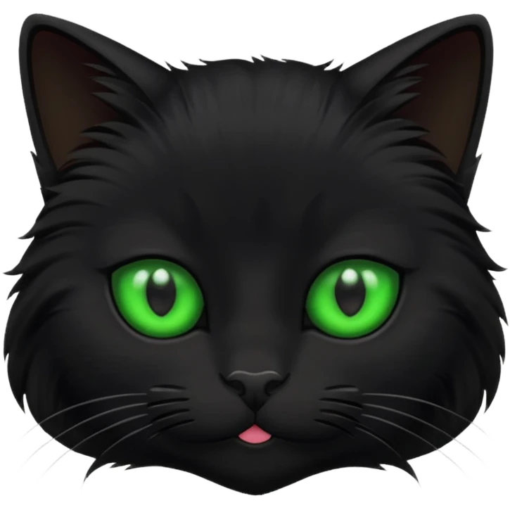 Чорний кіт emoji