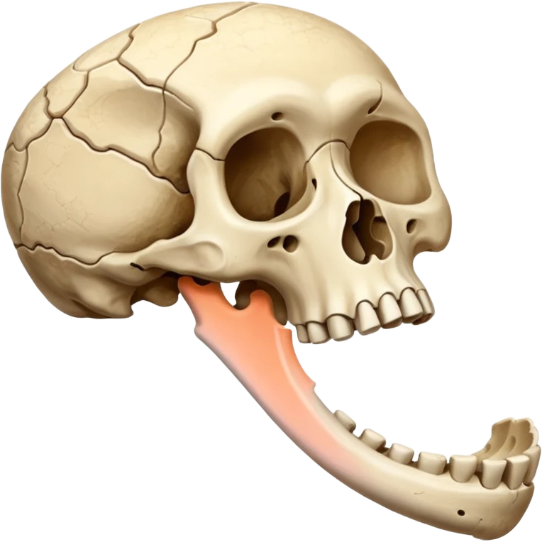 fossil bone emoji