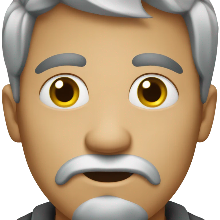 Drooling man emoji