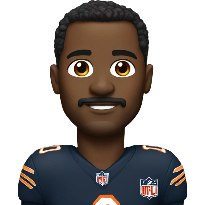 walter payton in uniform emoji