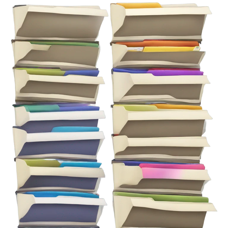 a folder of files emoji