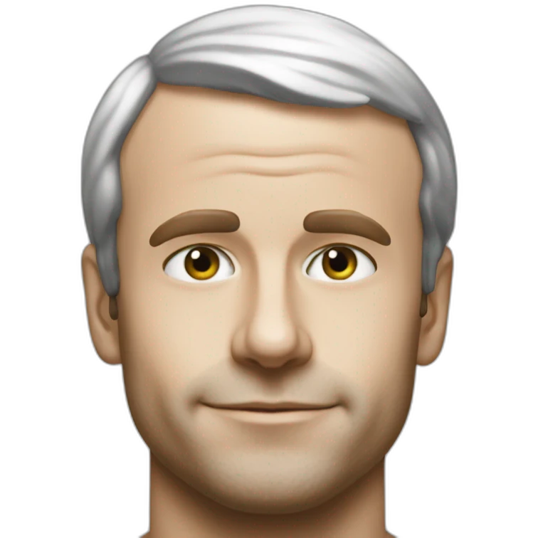 Macron ils swiming emoji