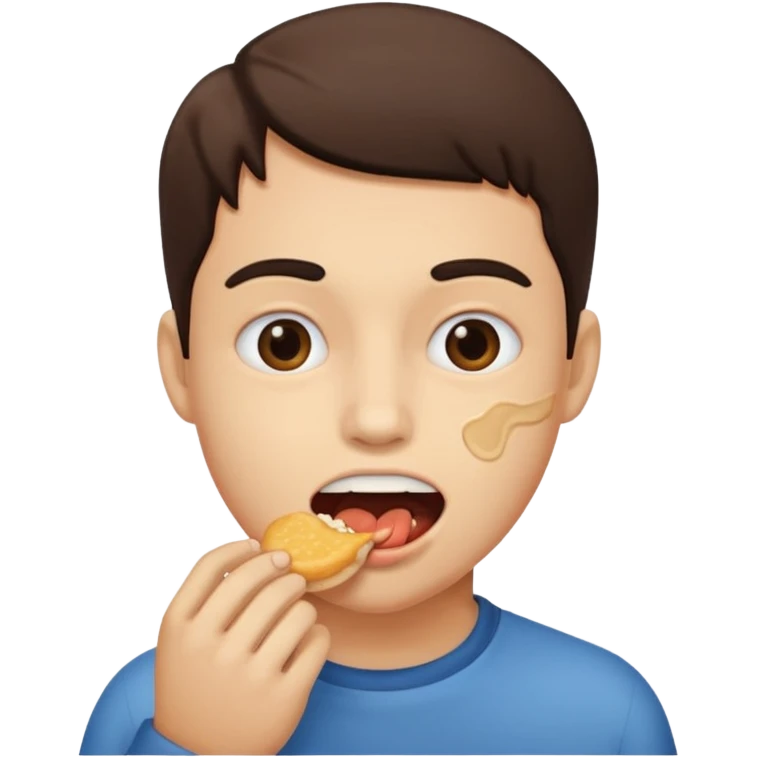 Give me someone eating  emoji