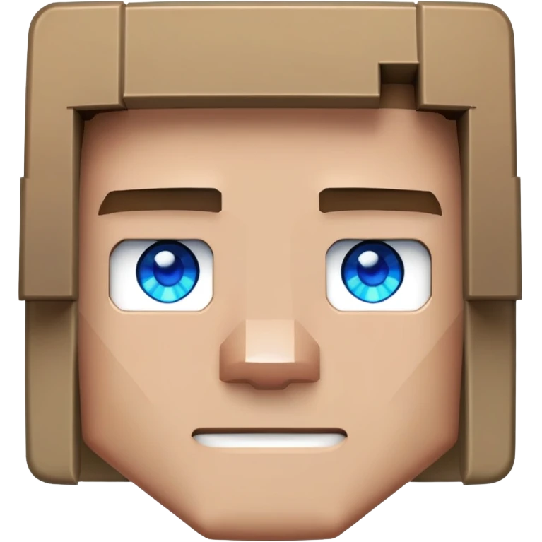 A Minecraft movie Steve  emoji