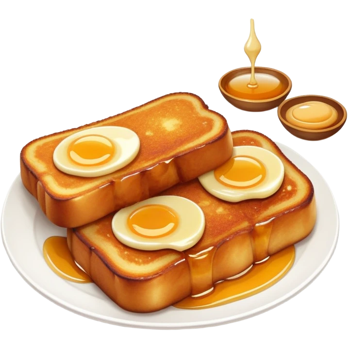 Torrijas Spanish Easter dessert toast soaked in milk and honey emoji