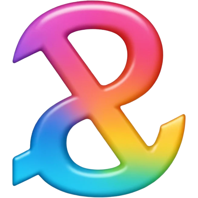 Emoji word “Metafora”, each letter as a metaphor, glossy emoji style, bright gradient, rounded vector, transparent background, PNG emoji