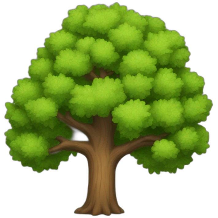 oak tree emoji