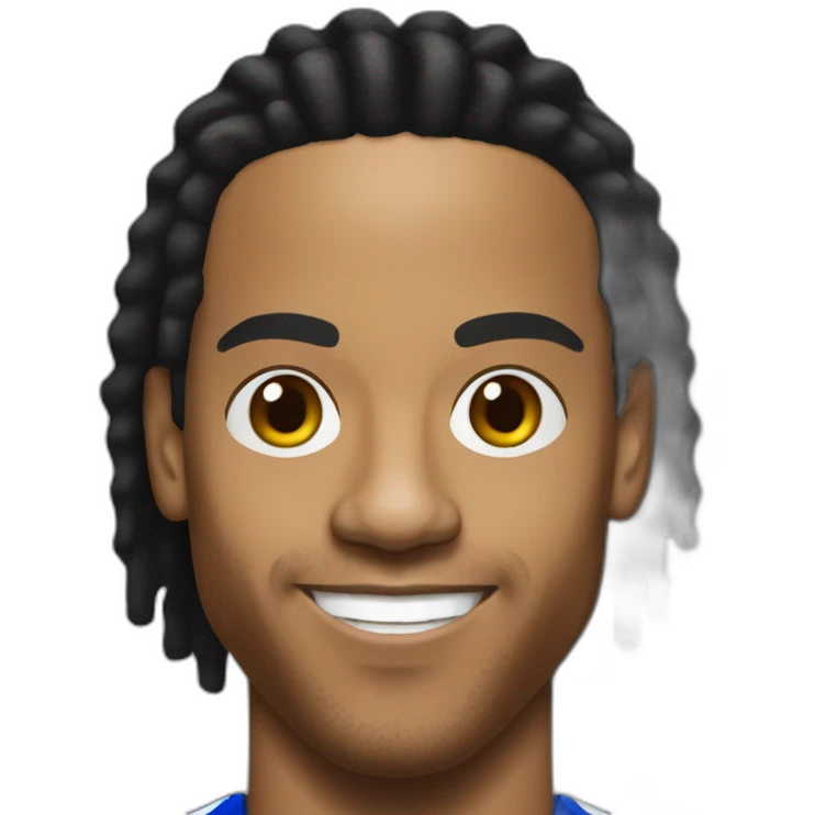 ronaldinho realistic footnall player emoji