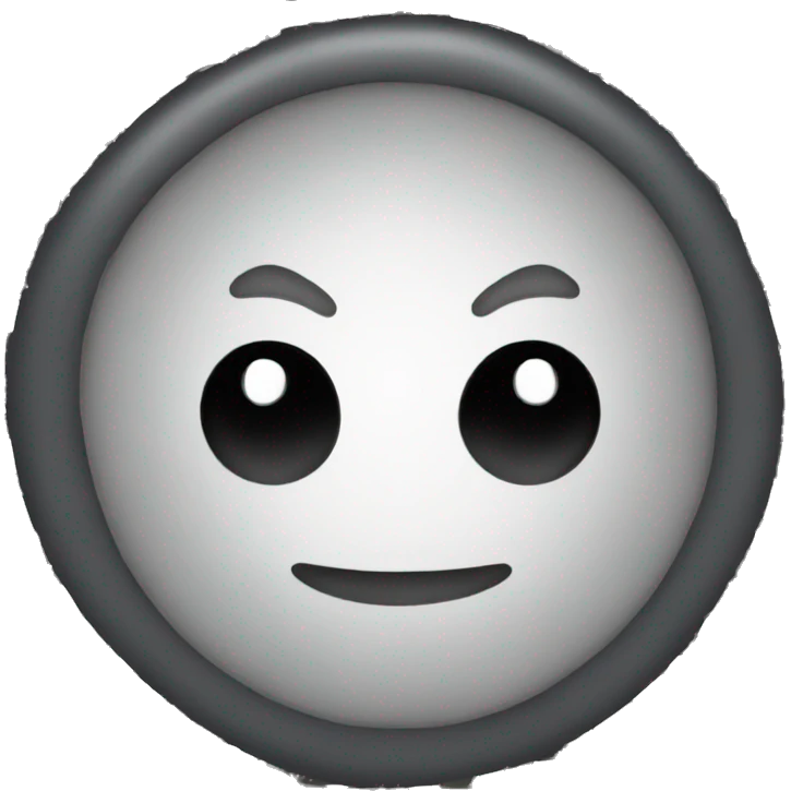Black circle with white check mark emoji