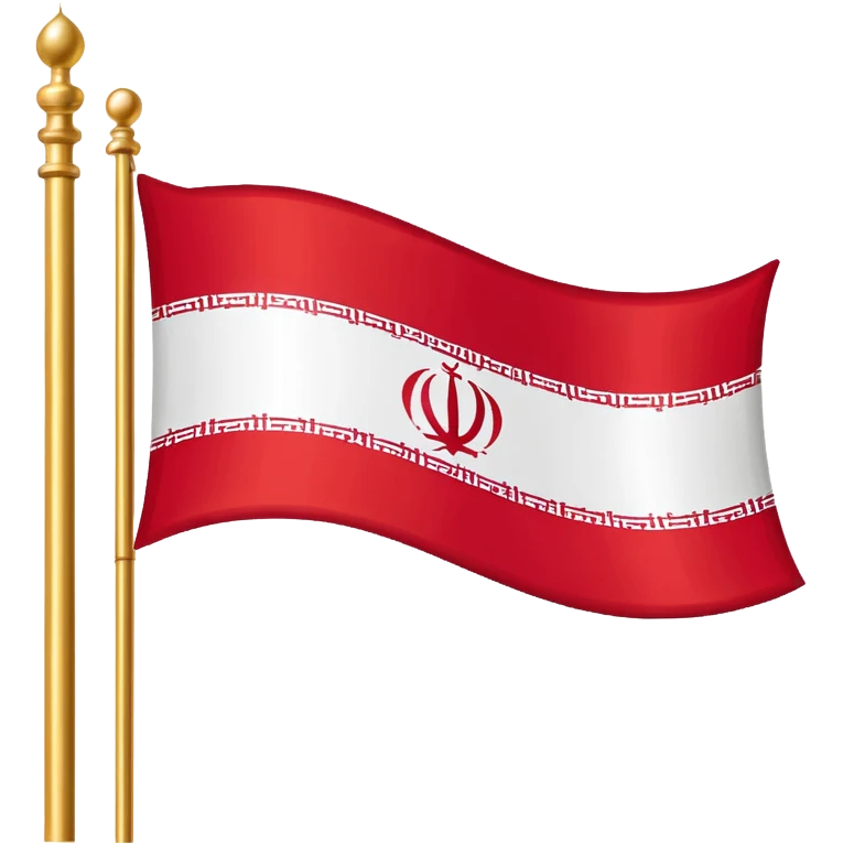 پرچم شیر و خورشید ایران emoji