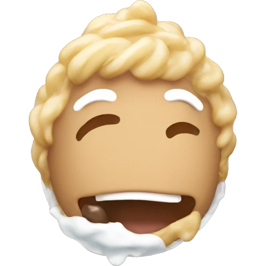 ciambella con glassa emoji