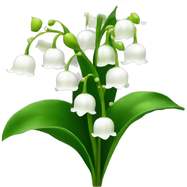Lilly of the valley emoji