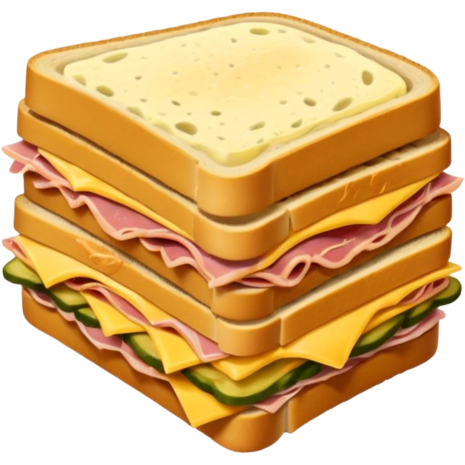 cuban sandwich cut in half emoji