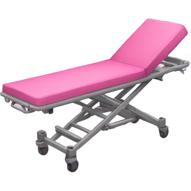 Pink stretcher emoji
