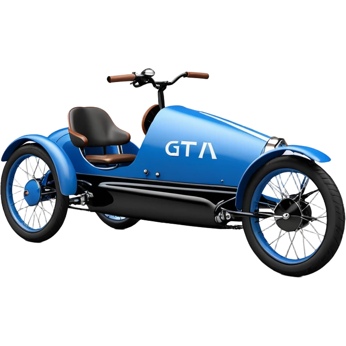 Dark Trooper’s 1931 Bugatti electric cyclekart with advanced rugged independent suspension, power steering and disc brakes  emoji