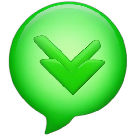 green checkmark emoji