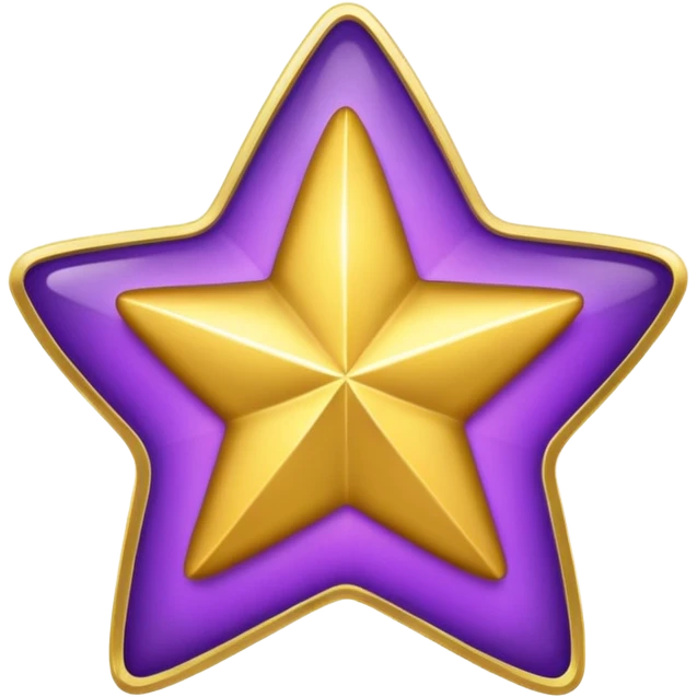 ✝️i need it like this for Christians : background purple like a box and the star id with normal without any face emoji