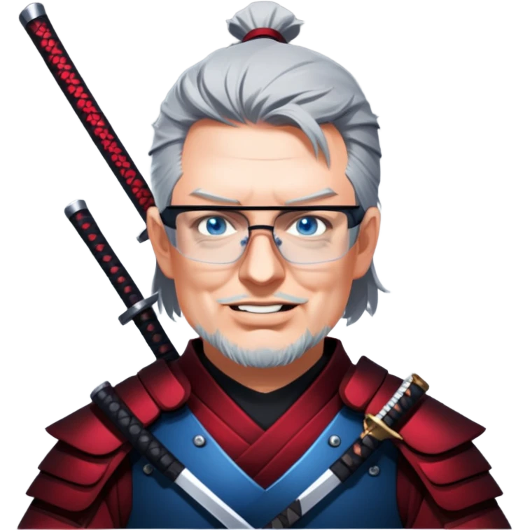 Fierce Samurai emoji